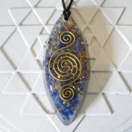 Sodalite Throat Chakra Orgone Pendant