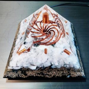 Piramide orgonite Cheope rodin coil onde scalari